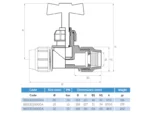 Robinet Polietilena DN 20 - imagine 2